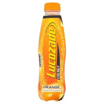 Lucozade Energy Orange 380ml (Pack de 24 x 380ml)
Lucozade Energy Orange 380ml (Pack de 24 x 380ml)
