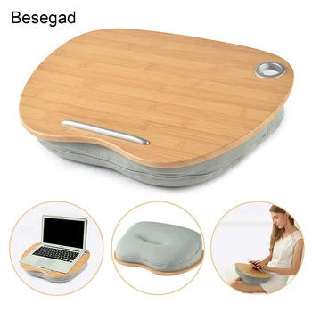 Besegad Laptop Tablet Desk Stand Multifunction Knee Lap Desk with Nap Pillow for 14 inch Computer Notebook Outdoor Flip Headrest
Besegad Laptop Tablet Desk Stand Multifunction Knee Lap Desk with Nap Pillow for 14 inch Computer Notebook Outdoor Flip Headrest