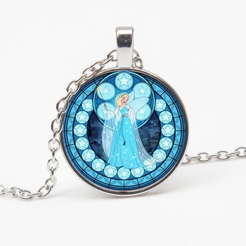 New Disney Princess Cartoon Frozen Children Fence Necklace Pendant Lady Sweater Accessories Elsa Girl Gift Jewelry Souvenir 
New Disney Princess Cartoon Frozen Children Fence Necklace Pendant Lady Sweater Accessories Elsa Girl Gift Jewelry Souvenir