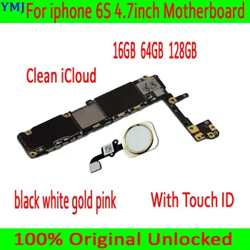 For iphone 6S Motherboard with/without Touch ID,Original unlocked for iphone 6S Logic board 16GB /64GB /128GB with Clean iCloud
For iphone 6S Motherboard with/without Touch ID,Original unlocked for iphone 6S Logic board 16GB /64GB /128GB with Clean iCloud