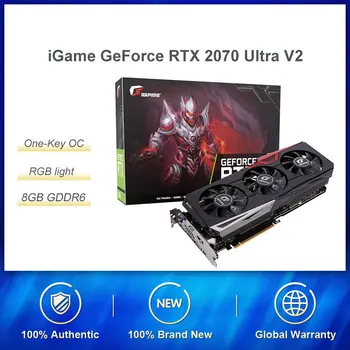 Colorful iGame GeForce RTX 2070 1620MHz GDDR6 Ultra High-End Gaming Desktop Graphics Card PUBG Game Graphics Card 8G Memory
Colorful iGame GeForce RTX 2070 1620MHz GDDR6 Ultra High-End Gaming Desktop Graphics Card PUBG Game Graphics Card 8G Memory