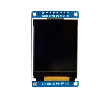 1.8\" Inch SPI HD Full Color TFT LCD OLED Display Screen Module 128X160 for Arduino Driver IC ST7735S Display Equipment 15g
1.8\" Inch SPI HD Full Color TFT LCD OLED Display Screen Module 128X160 for Arduino Driver IC ST7735S Display Equipment 15g
