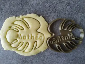Custom Tropical Sheet name cookie cutter stamp different name Biscuit Mold Chocolate cutters for baby shower birthday gift
Custom Tropical Sheet name cookie cutter stamp different name Biscuit Mold Chocolate cutters for baby shower birthday gift