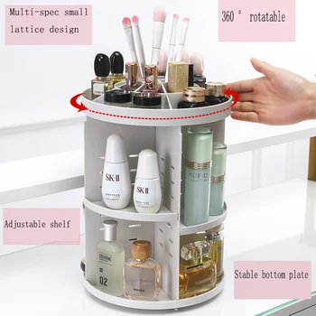 360 rotating cosmetics storage rack, dressing table skin care products lipstick desktop finishing rack makeup rack 
360 rotating cosmetics storage rack, dressing table skin care products lipstick desktop finishing rack makeup rack
