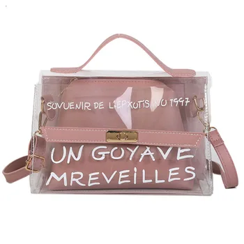Transparent Lady Hobos Shoulder Girl Fashion Shopping Bag 2020 New Fashionable Crossbody Bags Schoolgirl Handbags
Transparent Lady Hobos Shoulder Girl Fashion Shopping Bag 2020 New Fashionable Crossbody Bags Schoolgirl Handbags