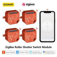 ZigBee 3.0 Tuya Smart Life Roller Shutter Blinds Curtain Switch Module App Remote Voice Control by Google Home Alexa
ZigBee 3.0 Tuya Smart Life Roller Shutter Blinds Curtain Switch Module App Remote Voice Control by Google Home Alexa