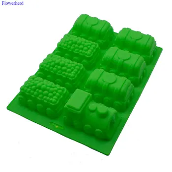 Microwave Oven Baking Silicone Cake Mold 8 Sections Coal Train Baking Diy Handmade Soap Mold Fondant Tools Chocolate Mold
Microwave Oven Baking Silicone Cake Mold 8 Sections Coal Train Baking Diy Handmade Soap Mold Fondant Tools Chocolate Mold