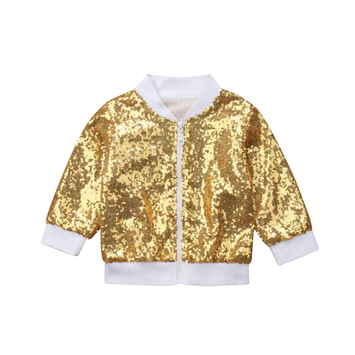 Fashion Toddler Kids Baby Girl Clothes Sequin Glitter Zipper Coats Long Sleeve Outerwear Jacket Tops Clothes
Fashion Toddler Kids Baby Girl Clothes Sequin Glitter Zipper Coats Long Sleeve Outerwear Jacket Tops Clothes
