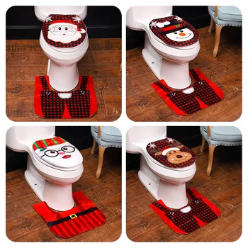 2021 Christmas Bathroom Toilet Seat Cover Xmas Rug Natal Ornaments Santa Claus Snowflake New Year Navidad Christmas Home Decor
2021 Christmas Bathroom Toilet Seat Cover Xmas Rug Natal Ornaments Santa Claus Snowflake New Year Navidad Christmas Home Decor