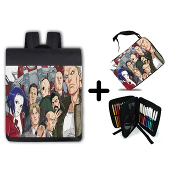 PACK BACKPACK AND CASE GHOST IN THE SHELL school
PACK BACKPACK AND CASE GHOST IN THE SHELL school