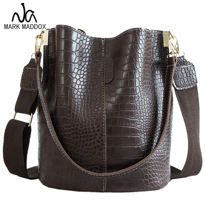 Vintage Casual Bucket Bags for Women Shoulder Bag Alligator pattern Quality Pu Leather Messenger Bag Big Tote Popular Style 2019
Vintage Casual Bucket Bags for Women Shoulder Bag Alligator pattern Quality Pu Leather Messenger Bag Big Tote Popular Style 2019