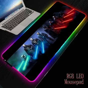 Mairuige Star War Large Mouse Pad RGB Gamer Computer with Locking Edge 7 Colors LED Light Mousepad Keyboard Desk Mat Game Office
Mairuige Star War Large Mouse Pad RGB Gamer Computer with Locking Edge 7 Colors LED Light Mousepad Keyboard Desk Mat Game Office