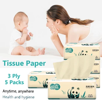 5packs Paper Towels Panda Print Cute Toilet Paper Household Kitchen Tissue Multi-Fold 240 Sheets/pcs Napkin Bamboo Pulp Tissues
5packs Paper Towels Panda Print Cute Toilet Paper Household Kitchen Tissue Multi-Fold 240 Sheets/pcs Napkin Bamboo Pulp Tissues