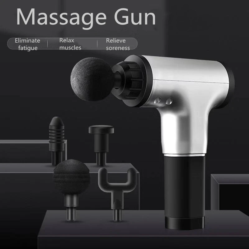 Electric Muscle Massage Gun Tissue Massager Therapy Gun Sliming Shaping Pain Relief Relaxation Muscle After Training Exercising
Electric Muscle Massage Gun Tissue Massager Therapy Gun Sliming Shaping Pain Relief Relaxation Muscle After Training Exercising
