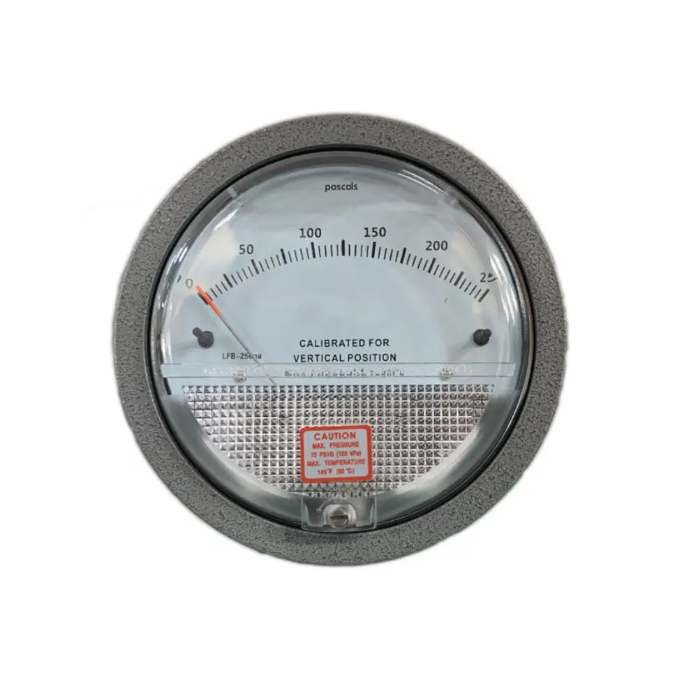 Mechanical Micro Differential Pressure Meter Medical and Health Clean Room Pointer Differential Pressure Gauge
Mechanical Micro Differential Pressure Meter Medical and Health Clean Room Pointer Differential Pressure Gauge