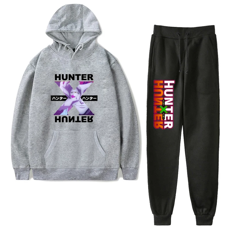 2020 Autumn/Winter Hunter X Hunter Anime Hip Hop Hoodies Sweatshirts and Sweatpants Hisoka Men Two Piece Set Hooded Suit Clothes
2020 Autumn/Winter Hunter X Hunter Anime Hip Hop Hoodies Sweatshirts and Sweatpants Hisoka Men Two Piece Set Hooded Suit Clothes