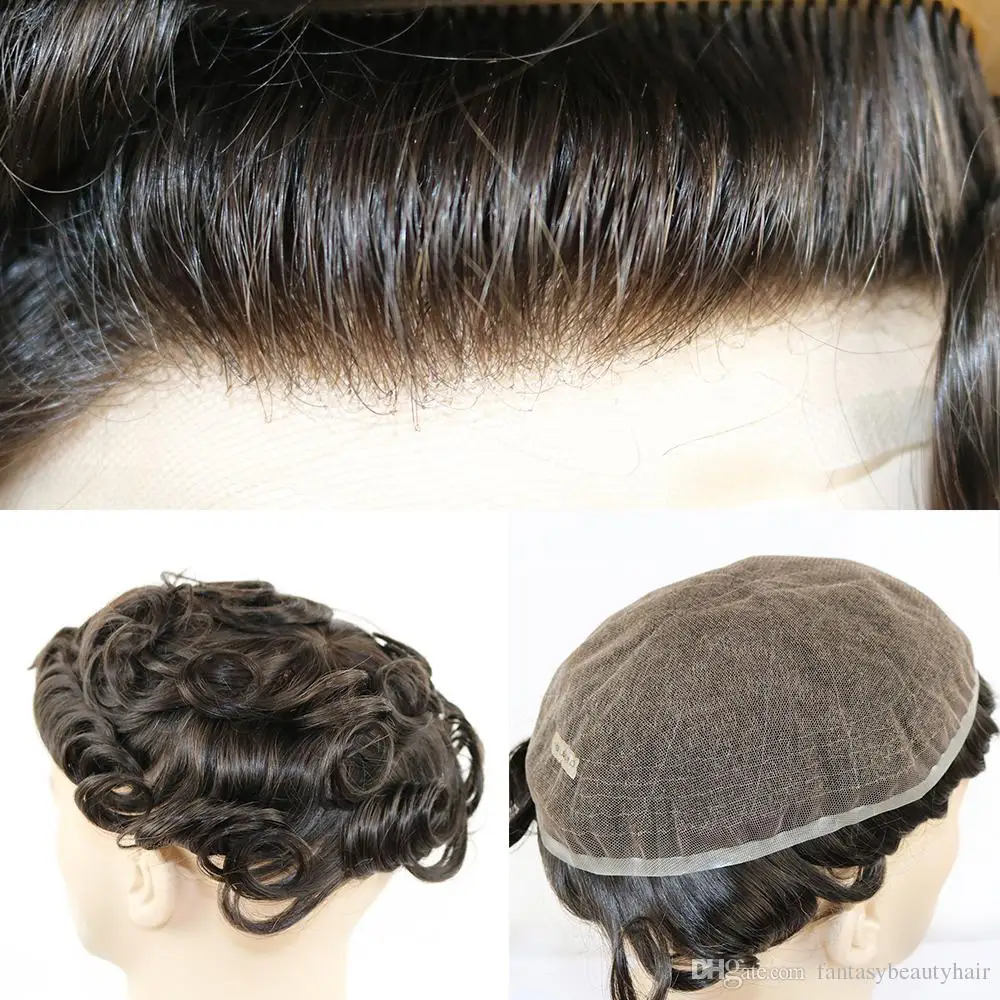 European Virgin Human Hair Toupee for Men with SOFT THIN Super Swiss lace, 10" x 8" Hair pieces for Men
European Virgin Human Hair Toupee for Men with SOFT THIN Super Swiss lace, 10" x 8" Hair pieces for Men