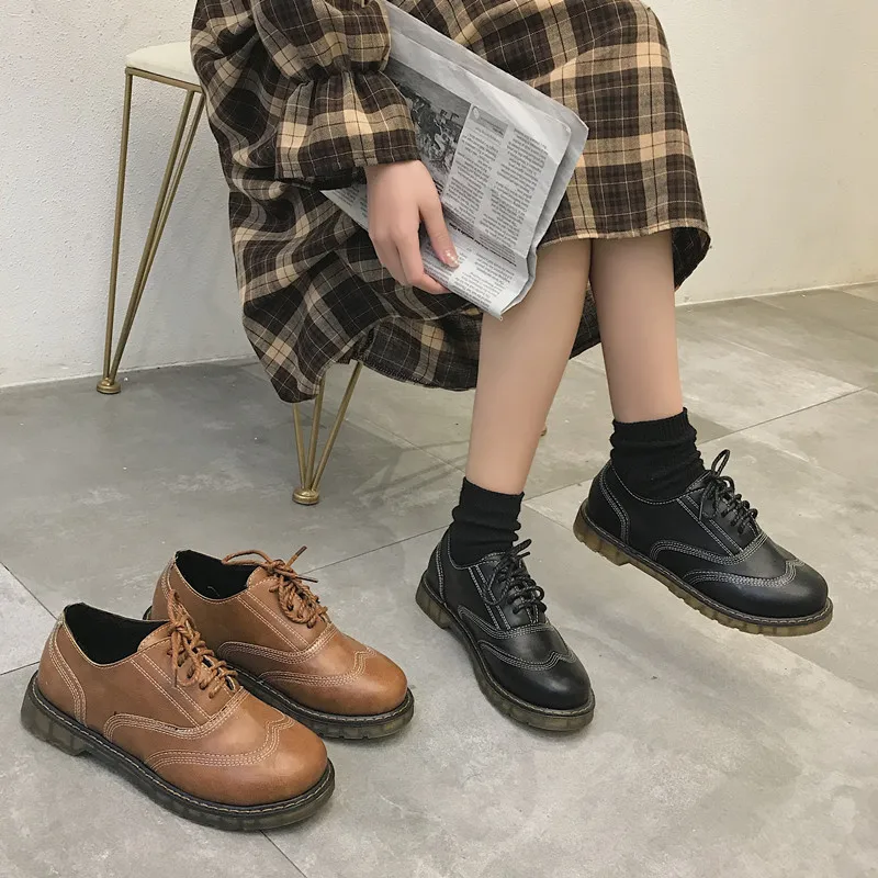 All-Match Women Oxford Shoes Fringe Round Toe Flats Shallow Mouth British Style Casual Female Sneakers Leather Retro Summer New
All-Match Women Oxford Shoes Fringe Round Toe Flats Shallow Mouth British Style Casual Female Sneakers Leather Retro Summer New