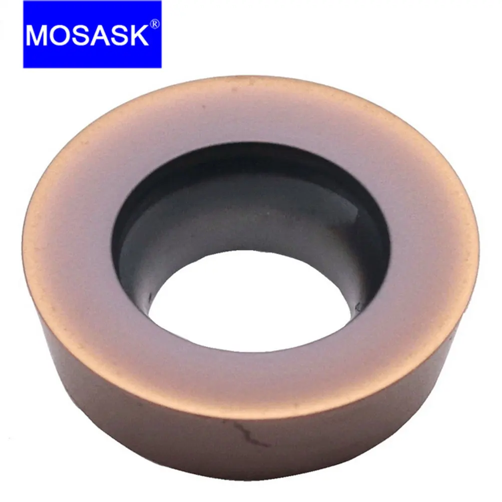 MOSASK 10 шт. RPMW 1204 1003MO ZP60 стальная обработка общего материала Вольфрам CNC круглая