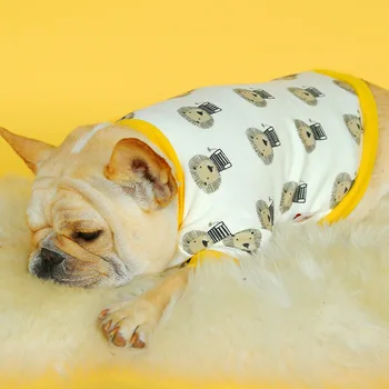 Cute Dog Clothing Bulldog Pet Teddy Tank Top Cartoon Print Pet Clothes Tank Top
Cute Dog Clothing Bulldog Pet Teddy Tank Top Cartoon Print Pet Clothes Tank Top