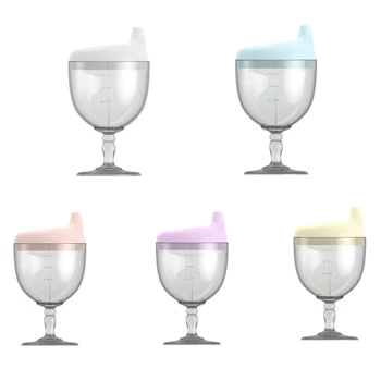 150ML Creative Wine Glass Shaped Baby Infant Nursing Bottle Feeding Cup PP Learning Drinking Bottles
150ML Creative Wine Glass Shaped Baby Infant Nursing Bottle Feeding Cup PP Learning Drinking Bottles