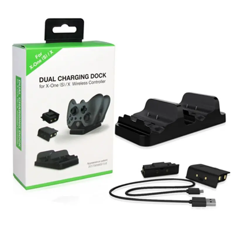 Dual Charging Base Drivers Portable Charger for Xbox-One Slim Controller Game Accessories
Dual Charging Base Drivers Portable Charger for Xbox-One Slim Controller Game Accessories