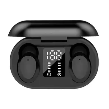 Bluetooth 5.0 Wireless Earbuds 4-5H Continuous Time, IPX5 Waterproof Deep Bass Wireless earphones for Sports, Built-in Mics
Bluetooth 5.0 Wireless Earbuds 4-5H Continuous Time, IPX5 Waterproof Deep Bass Wireless earphones for Sports, Built-in Mics