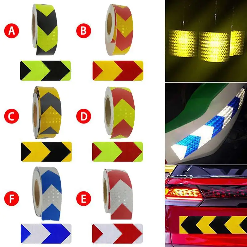 Car Safety Mark Reflective Arrow Strip Stickers Warning Light Reflector Protective Sticker Warning Tape Reflective Film 5*300cm
Car Safety Mark Reflective Arrow Strip Stickers Warning Light Reflector Protective Sticker Warning Tape Reflective Film 5*300cm