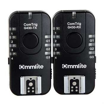 Camera Flash Accessories Multifunctional Grouping flash trigge ComTrig G430 Grouping Flash Trigger Kit for Canon Olympus Cameras
Camera Flash Accessories Multifunctional Grouping flash trigge ComTrig G430 Grouping Flash Trigger Kit for Canon Olympus Cameras