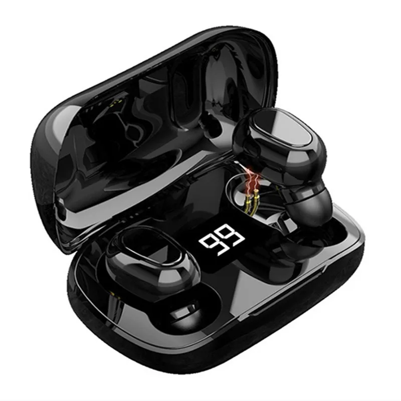L21pro with digital display bluetooth headset tws5.0 headset stereo with digital display in-ear Support Siri voice assistant
L21pro with digital display bluetooth headset tws5.0 headset stereo with digital display in-ear Support Siri voice assistant