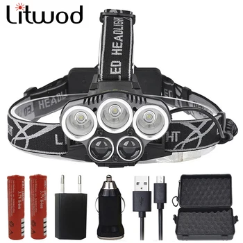 Litwod Z202309A 10000lm Led Head Lamp 3T6+2LST Alu-alloy Body Headlamp Headlight 6 Mode Head Light Torch for hunting comping
Litwod Z202309A 10000lm Led Head Lamp 3T6+2LST Alu-alloy Body Headlamp Headlight 6 Mode Head Light Torch for hunting comping