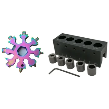 1pcs Round tube Guide Hole Locator 90 Degree Woodworking Tools & 1pcs Multi-Purpose Tool Card Combination
1pcs Round tube Guide Hole Locator 90 Degree Woodworking Tools & 1pcs Multi-Purpose Tool Card Combination