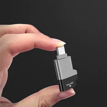 USB 2.0 3.1 High Speed OTG Memory Card Reader Type-C Mini Card Support TF Card for Type-C Smart Phone Tablet Laptop Card Reader
USB 2.0 3.1 High Speed OTG Memory Card Reader Type-C Mini Card Support TF Card for Type-C Smart Phone Tablet Laptop Card Reader