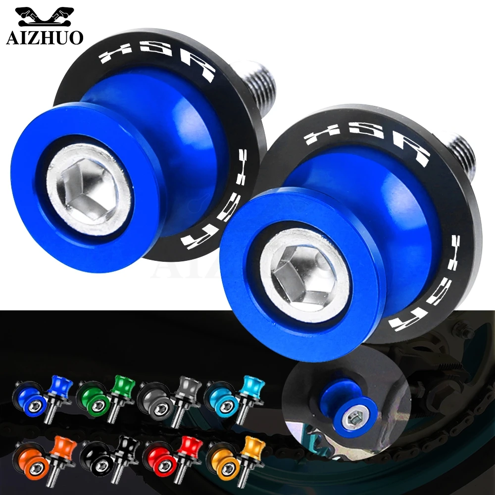 XSR 6MM Stand Screws FOR YAMAHA XSR-155 XSR155 2019 2020 CNC Aluminum Motorcycle Accessories Swingarm Slider Spools XSR 155 LOGO 
XSR 6MM Stand Screws FOR YAMAHA XSR-155 XSR155 2019 2020 CNC Aluminum Motorcycle Accessories Swingarm Slider Spools XSR 155 LOGO