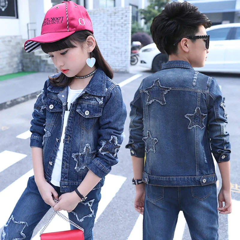 2019 Spring And Autumn New Style Childrenswear Men And Women Child Denim Suit Two-Piece Set Middle And Large Children Five-point
2019 Spring And Autumn New Style Childrenswear Men And Women Child Denim Suit Two-Piece Set Middle And Large Children Five-point