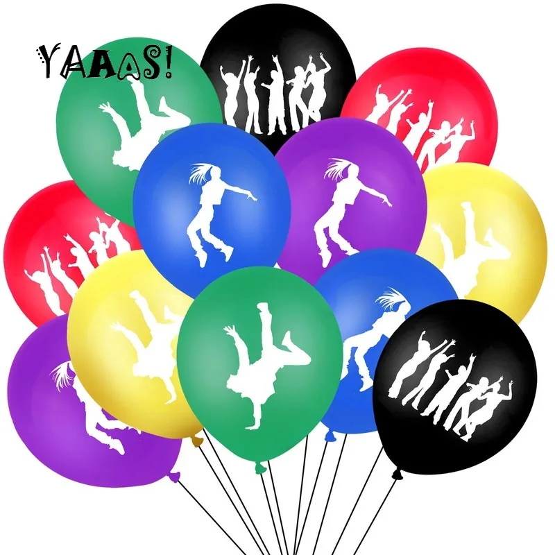 10Pieces/Set 12 Inch Latex Balloons Balloons for 80s 90s Hip Hop Retro Street Dance Theme Birthdays Weddings Graduations
10Pieces/Set 12 Inch Latex Balloons Balloons for 80s 90s Hip Hop Retro Street Dance Theme Birthdays Weddings Graduations