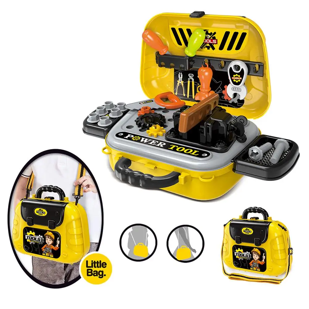 29Pcs/Set Simulation Repair Tool Box Engineering Repair Tools Suitcase Educational Pretend Play Game
29Pcs/Set Simulation Repair Tool Box Engineering Repair Tools Suitcase Educational Pretend Play Game