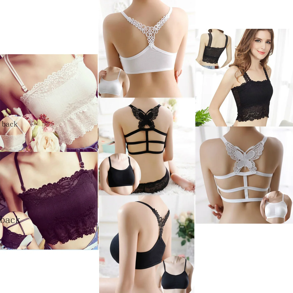 Girl Teenager Training Bra Lace Girls Underwear Hollow Underwear For Children Vest Breathable Young Girl Bra Teen Lingerie Tank Tops Aliexpress
