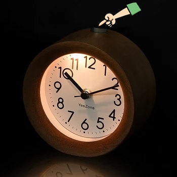 Night Light Wood Alarm Clock Smart Battery Snooze Silent Alarm Clock Kids Bedside Table Despertador Desk Decoration AD50AC
Night Light Wood Alarm Clock Smart Battery Snooze Silent Alarm Clock Kids Bedside Table Despertador Desk Decoration AD50AC