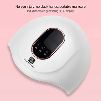 Smart Polish Gel Curing Nail Lamp Professional 54W Table LCD Display Fast Drying Infrared Sensor Tools Manicure UV LED Salon
Smart Polish Gel Curing Nail Lamp Professional 54W Table LCD Display Fast Drying Infrared Sensor Tools Manicure UV LED Salon