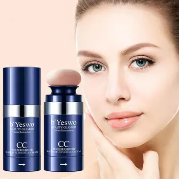 1pcs CC Air Cushion Stick Watery Silky Foundation Stick Long-lasting Waterproof Brighten Skin Color Concealer Stick
1pcs CC Air Cushion Stick Watery Silky Foundation Stick Long-lasting Waterproof Brighten Skin Color Concealer Stick