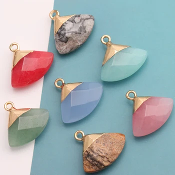 Sanying M397 Handmade natural stone diy pendant for ladies diy earrings jewelry making accessories 6pcs/lot
Sanying M397 Handmade natural stone diy pendant for ladies diy earrings jewelry making accessories 6pcs/lot