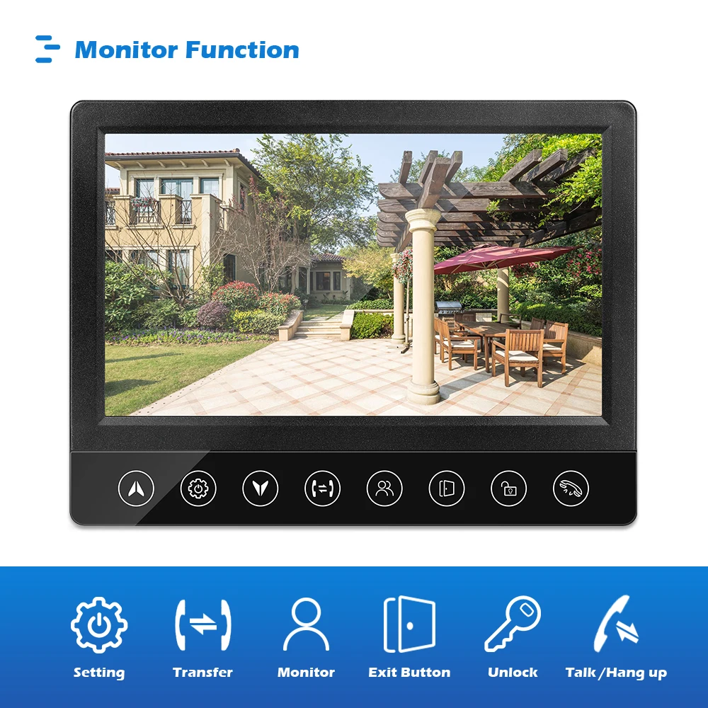 Avata Visual Intercom monitor functions and features