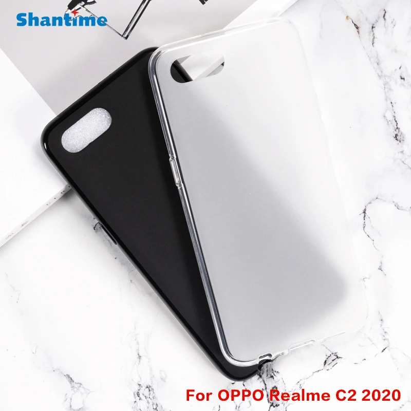 Мягкий силиконовый чехол из ТПУ для OPPO Realme C2 2020 | Мобильные телефоны и аксессуары