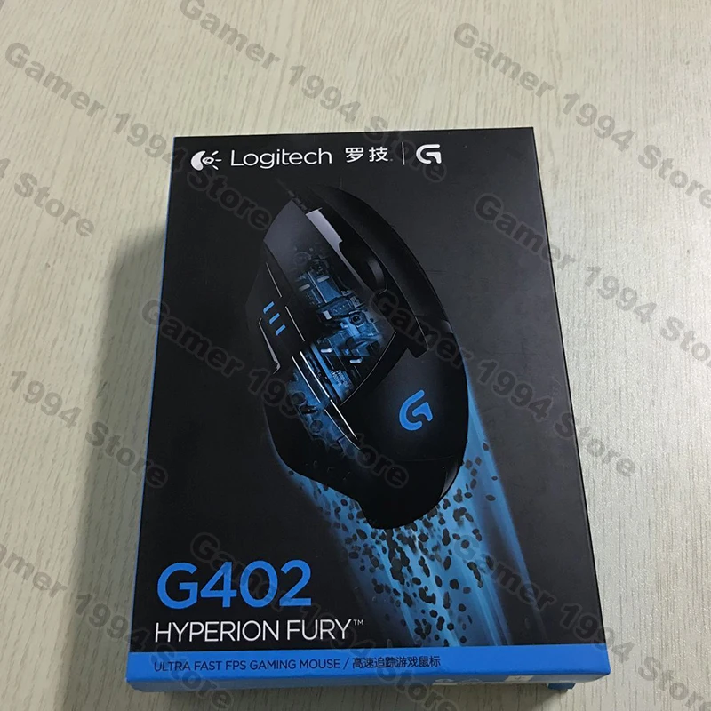 Игровая мышь Logitech G402 Hyperion Fury с 8 программируемыми кнопками 4000DPI высокоскоростной