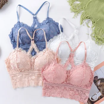 Sexy Openwork Lace Back Antiskid Removable for Women Bra Bandeau Tube Top Wrapped Chest Nylon Invisible Bra No Steel Ring
Sexy Openwork Lace Back Antiskid Removable for Women Bra Bandeau Tube Top Wrapped Chest Nylon Invisible Bra No Steel Ring