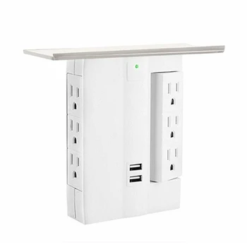 US Plug Multi-function Plug Tray Wall Plug Bracket Wall Plug Expander 2 USB Multi-function socket bracket Simple style
US Plug Multi-function Plug Tray Wall Plug Bracket Wall Plug Expander 2 USB Multi-function socket bracket Simple style