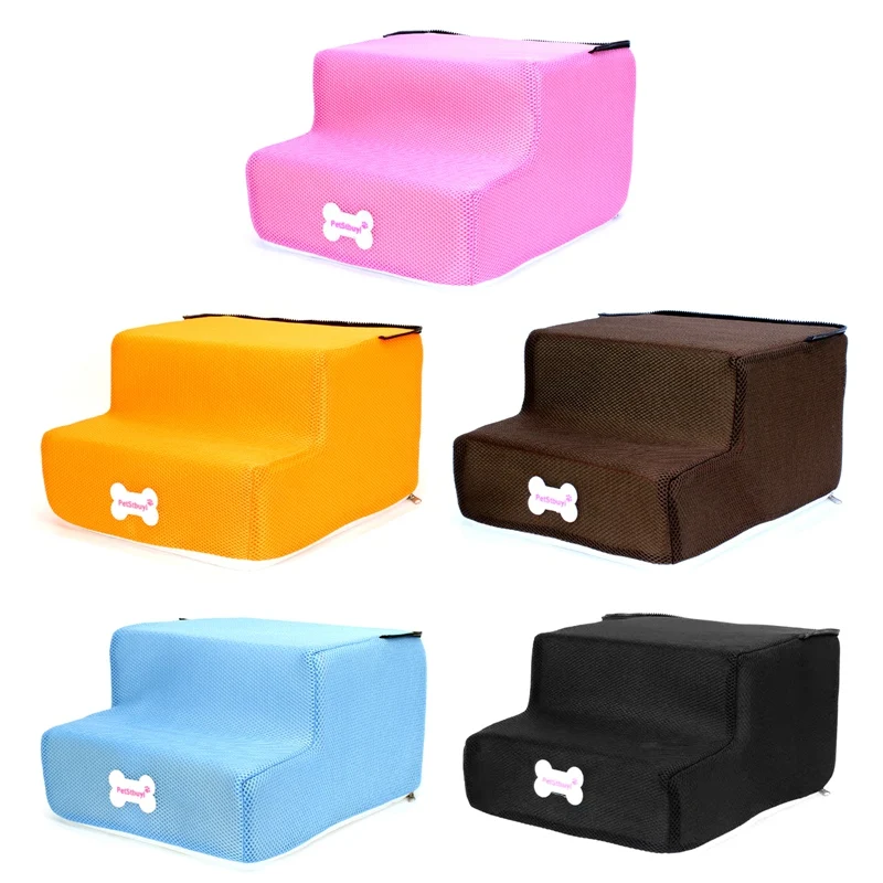 Soft Pet Dog Stairs 2 Floors Dog Ladder Sponge Steps for Small Dogs Climbing Jumping On The Sofa Bed Ladder Movable Dog Bed
Soft Pet Dog Stairs 2 Floors Dog Ladder Sponge Steps for Small Dogs Climbing Jumping On The Sofa Bed Ladder Movable Dog Bed