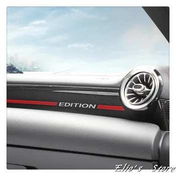 Car Styling 2PCS ABS Dashboard Console Decorative Strips Cover Trim For Mercedes-Benz A Class (W177) 2019 2020 Left Hand Drive 
Car Styling 2PCS ABS Dashboard Console Decorative Strips Cover Trim For Mercedes-Benz A Class (W177) 2019 2020 Left Hand Drive