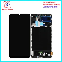 Ensemble écran tactile LCD de remplacement avec châssis, pour Samsung Galaxy A70=